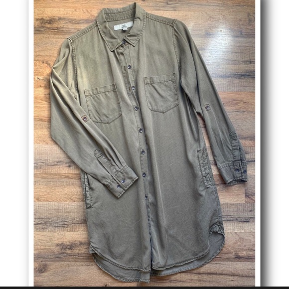 Better Days Shirt DressThread & Supply EUC M - Picture 9 of 16